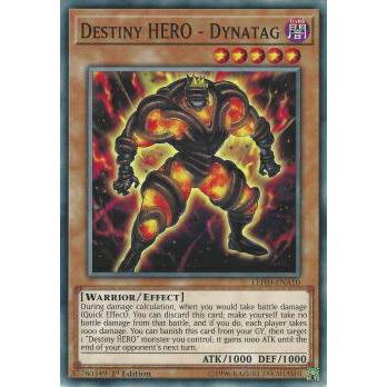 遊戯王 LEHD-ENA10 D−HERO ダイナマイトガイ Destiny HERO - Dynatag