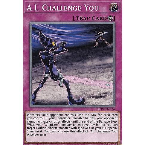 遊戯王 LIOV-EN076 果たし−Ai− A.I. Challenge You (英語版 1st 