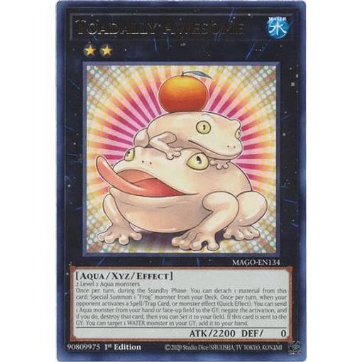 遊戯王 MAGO-EN134 餅カエル Toadally Awesome (英語版 1st Edition