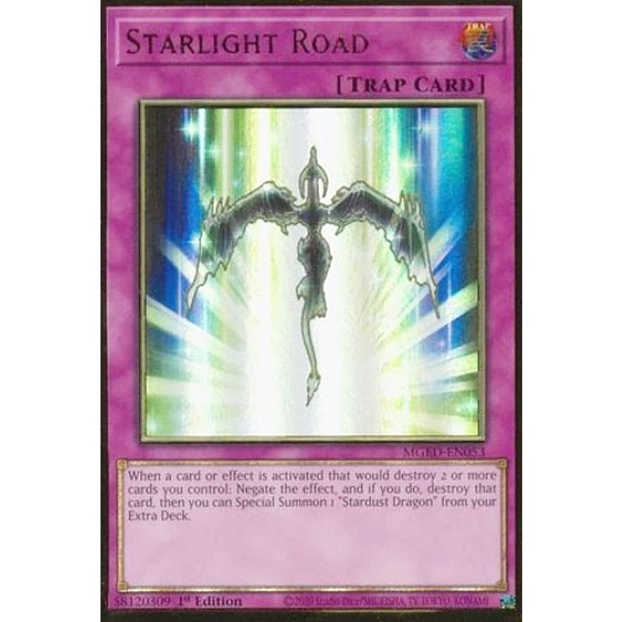 遊戯王 MGED-EN053 スターライト・ロード Starlight Road (英語版 1st