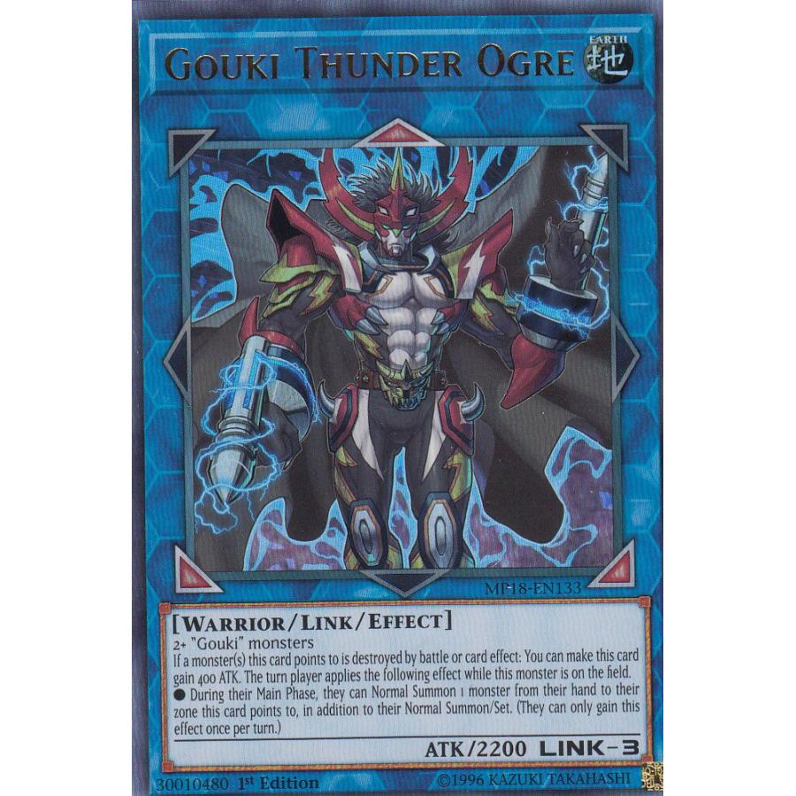 遊戯王 Mp18 En133 剛鬼サンダー オーガ Gouki Thunder Ogre 英語版 1st Edition ウルトラレア 18 Mega Tins Mp18tt133 トレカショップ Lead 通販 Yahoo ショッピング