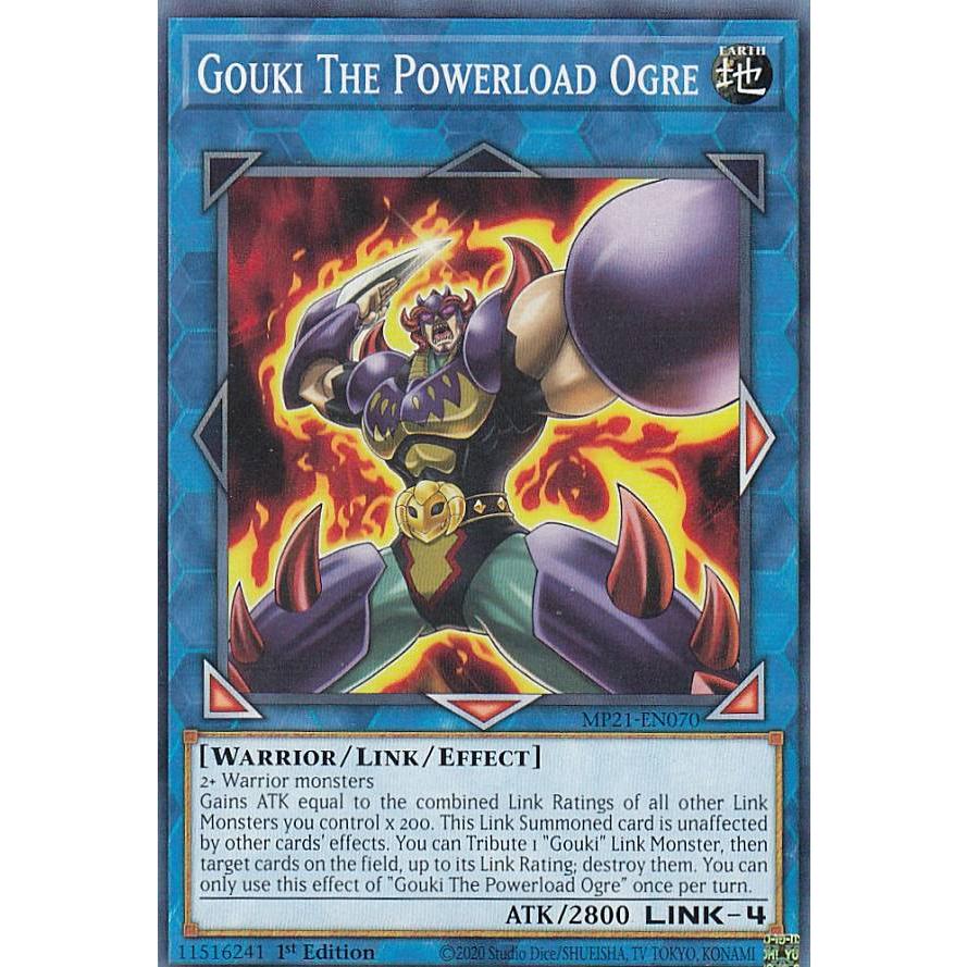 遊戯王 Mp21 En070 剛鬼ザ パワーロード オーガ Gouki The Powerload Ogre 英語版 1st Edition ノーマル 21 Tin Of Ancient Battles Mega Pack Mp21entt070 トレカショップ Lead 通販 Yahoo ショッピング