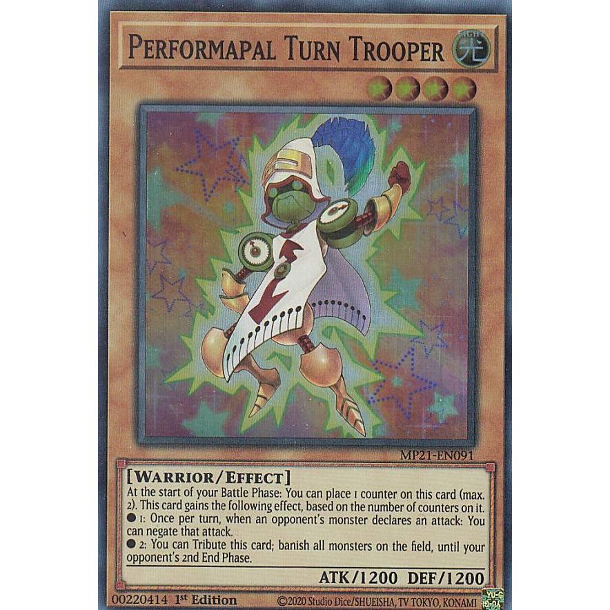 遊戯王 MP21-EN091 EMターントルーパー Performapal Turn Trooper 