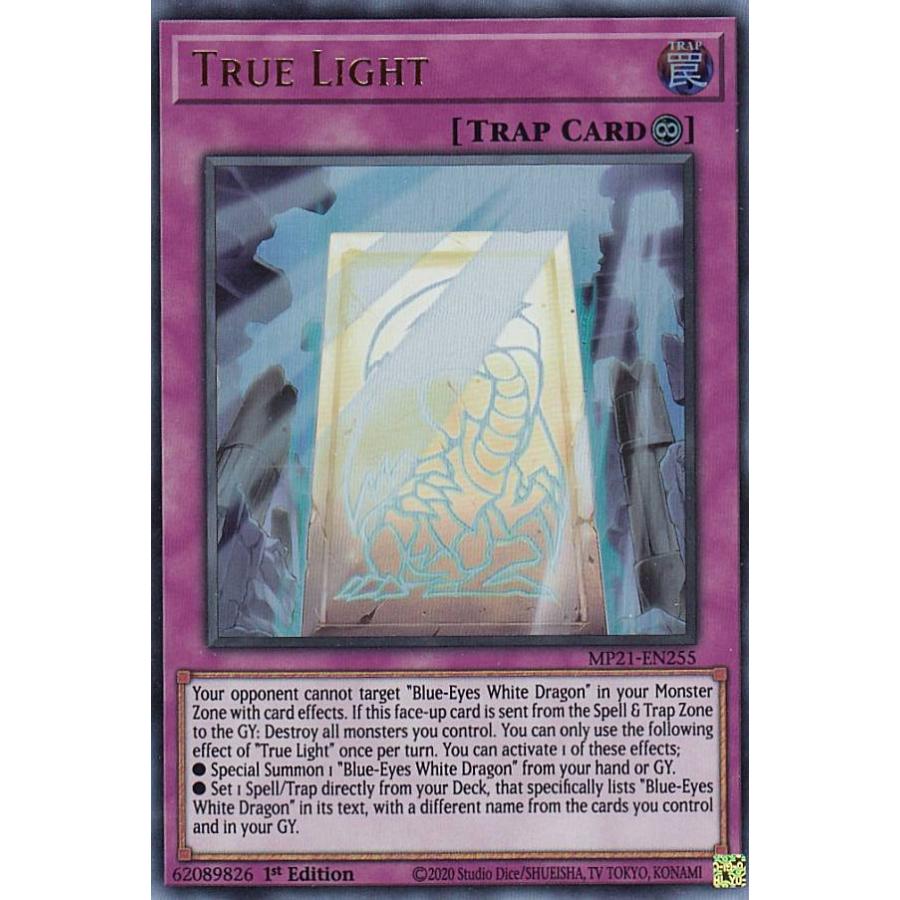 遊戯王 Mp21 En255 真の光 True Light 英語版 1st Edition ウルトラレア 21 Tin Of Ancient Battles Mega Pack Mp21entt255 トレカショップ Lead 通販 Yahoo ショッピング