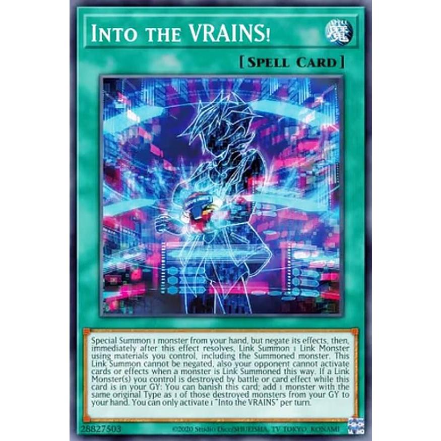 遊戯王 MP22-EN271 Into the VRAINS！ Link into
