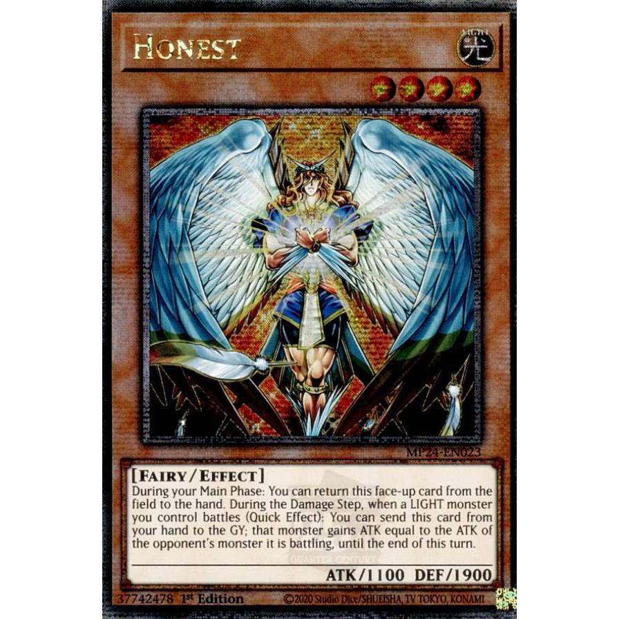 遊戯王 MP24-EN023 オネスト (英語版 1st Edition 25th クォーター