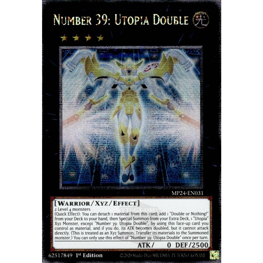 遊戯王 MP24-EN031 No.39 希望皇ホープ・ダブル (英語版 1st