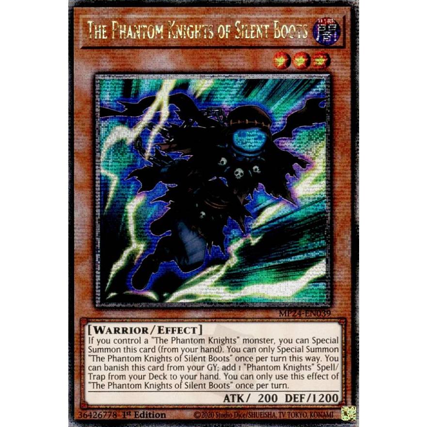 遊戯王 MP24-EN039 幻影騎士団サイレントブーツ (英語版 1st Edition 