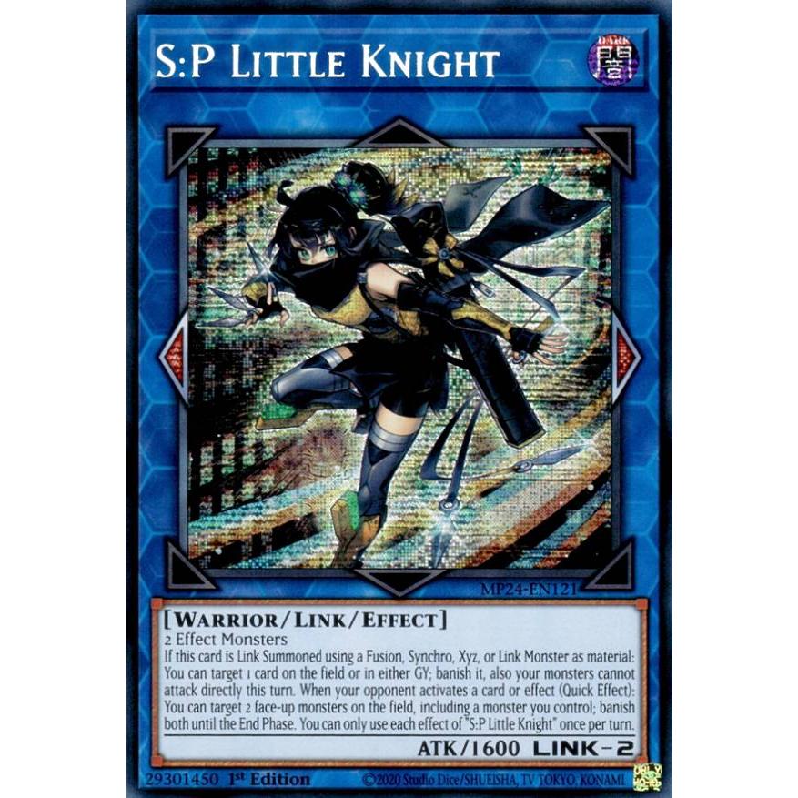 遊戯王 MP24-EN121 S：Pリトルナイト (英語版 1st Edition スター