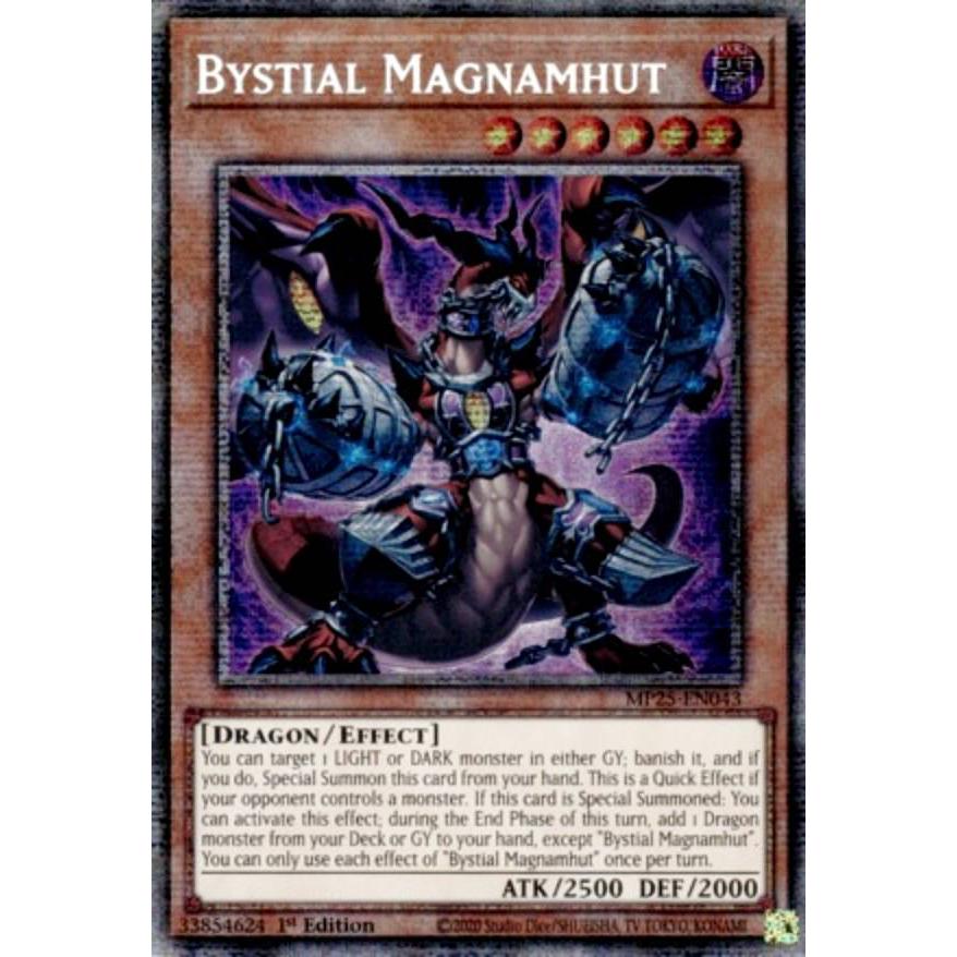 遊戯王 MP25-EN043 深淵の獣マグナムート (英語版 1st Edition