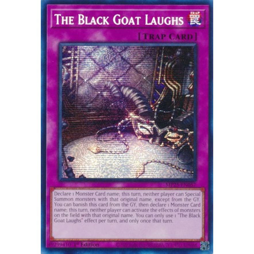 遊戯王 MP25-EN057 嗤う黒山羊 (英語版 1st Edition プリズマ