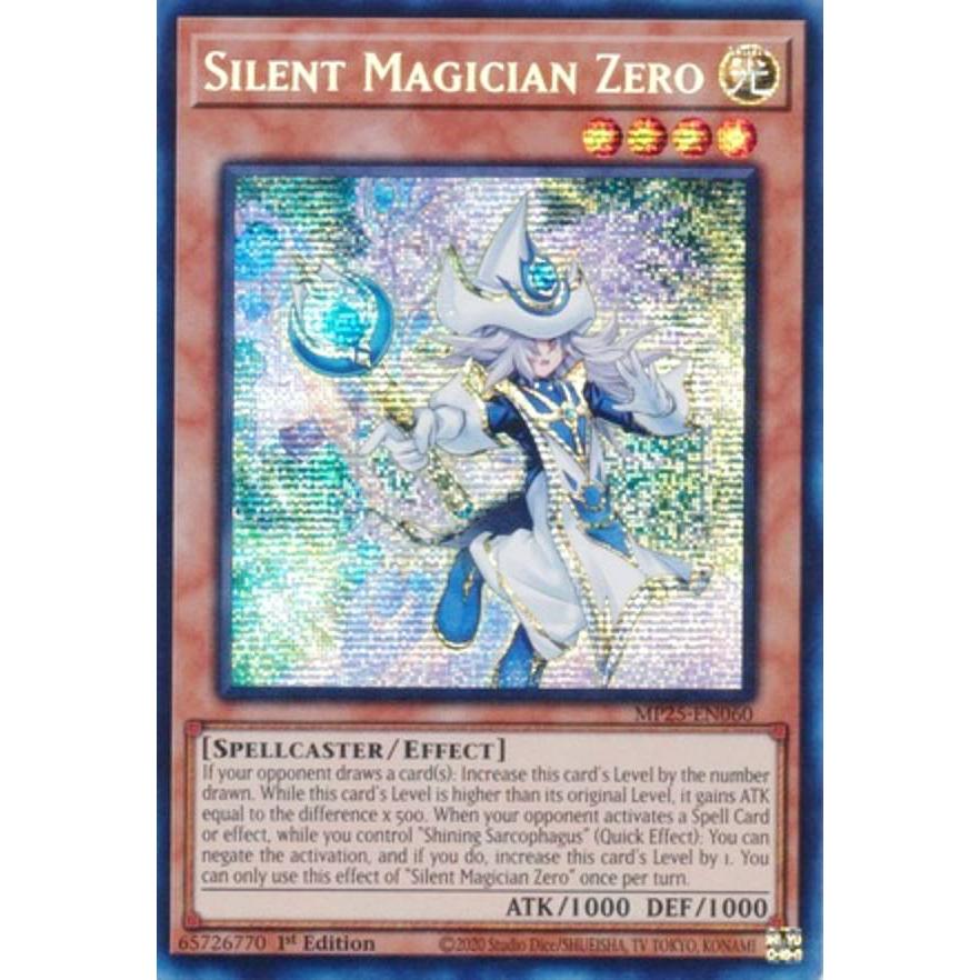 遊戯王 MP25-EN060 サイレント・マジシャン・ゼロ (英語版 1st Edition 