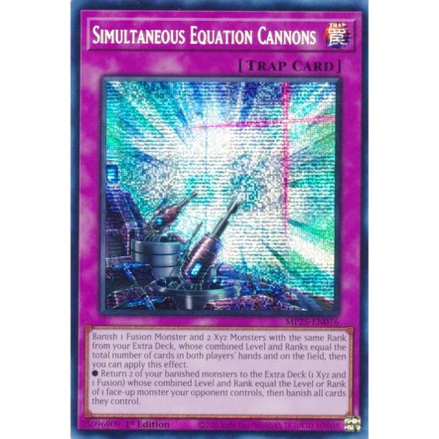 遊戯王 MP25-EN076 連慄砲固定式 (英語版 1st Edition プリズマ