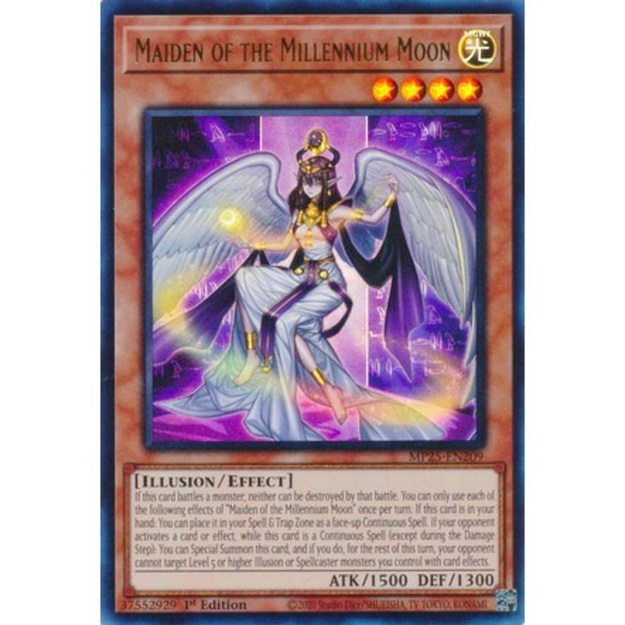 遊戯王 MP25-EN209 ミレニアムーン・メイデン (英語版 1st Edition