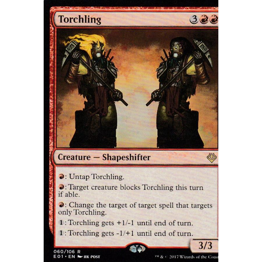 マジックザギャザリング MTG E01 EN 060 炎異種 Torchling (英語版 