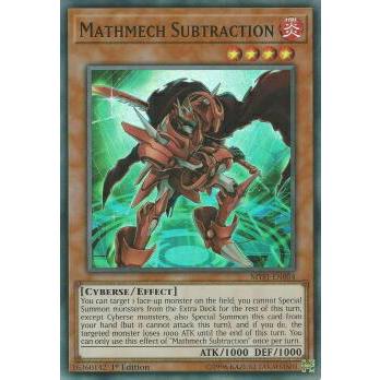 遊戯王 MYFI-EN004 斬機サブトラ Mathmech Subtraction (英語版 1st Edition スーパーレア ...