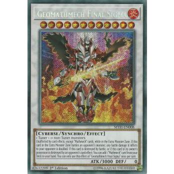 遊戯王 MYFI-EN008 炎斬機ファイナルシグマ Geomathmech Final Sigma (英語版 1st Edition ...
