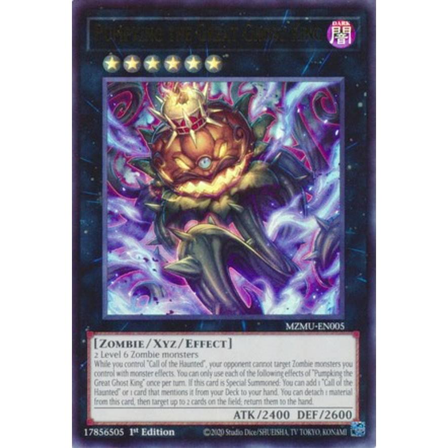 遊戯王 MZMU-EN005 Pumpking the Great Ghost King (英語版 1st