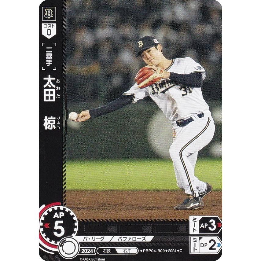 太田 椋　4枚セット　プロモ　ドリームオーダー　オリックスバファローズ ドリームオーダー PBP04-B09 太田 椋 オリックス・バファローズ