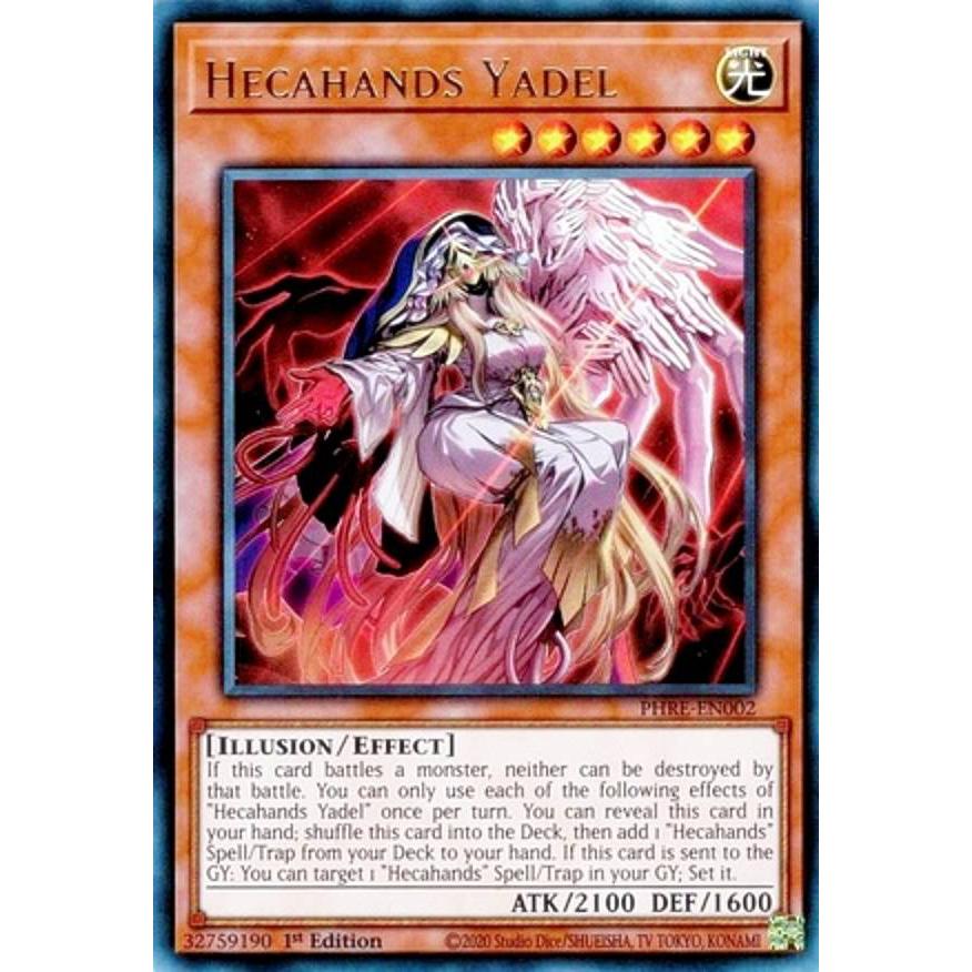 遊戯王 PHRE-EN002 見えざる手ヤドエル (英語版 1st Edition ウルトラレア) Phantom Revenge | 