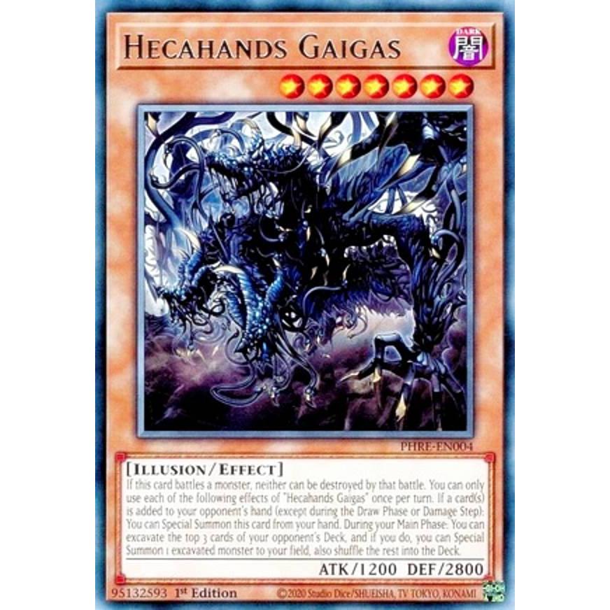 遊戯王 PHRE-EN004 見えざる手ガイガス (英語版 1st Edition レア) Phantom Revenge | 