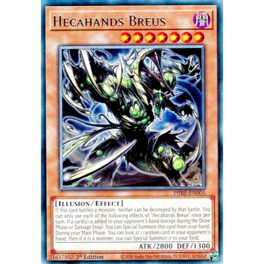 遊戯王 PHRE-EN005 見えざる手ブレアス (英語版 1st Edition レア) Phantom Revenge | 