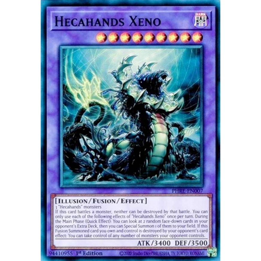 遊戯王 PHRE-EN007 見えざる神ゼノ (英語版 1st Edition スーパーレア) Phantom Revenge | 
