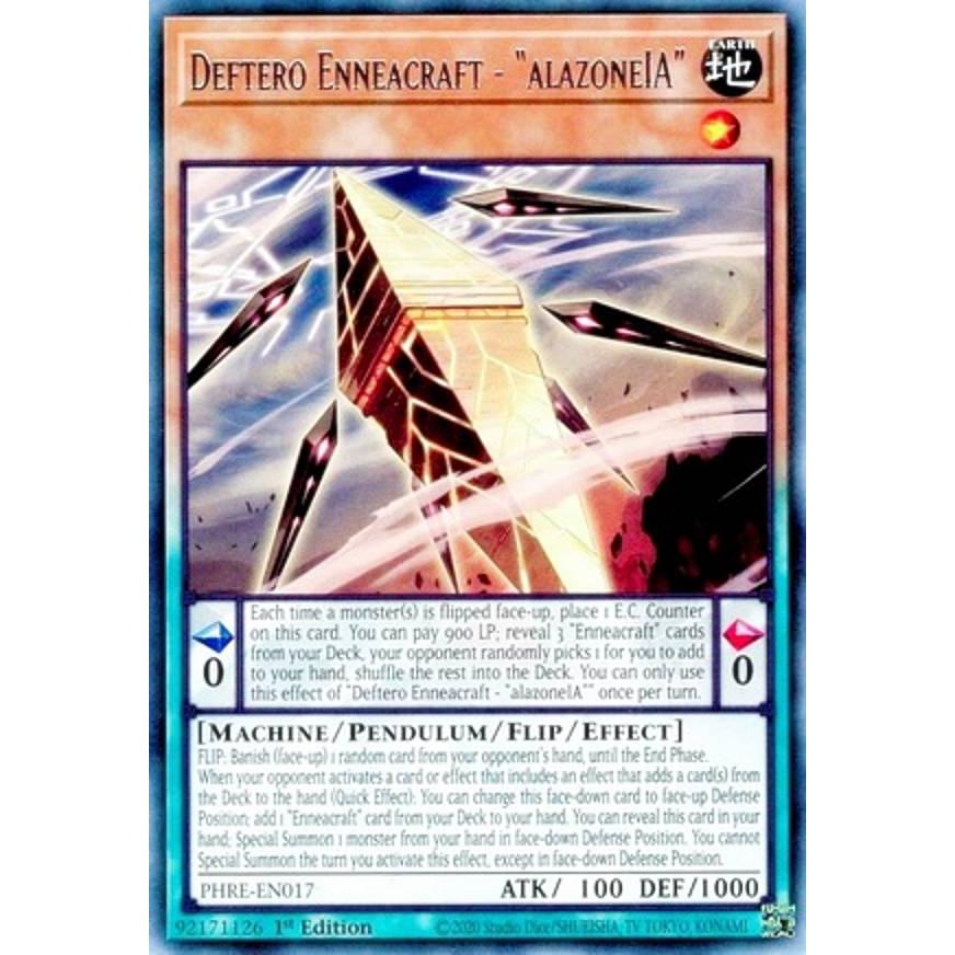 遊戯王 PHRE-EN017 糾罪巧β’−「ａｌａｚｏｎｅＩＡ」 (英語版 1st Edition レア) Phantom Revenge | 