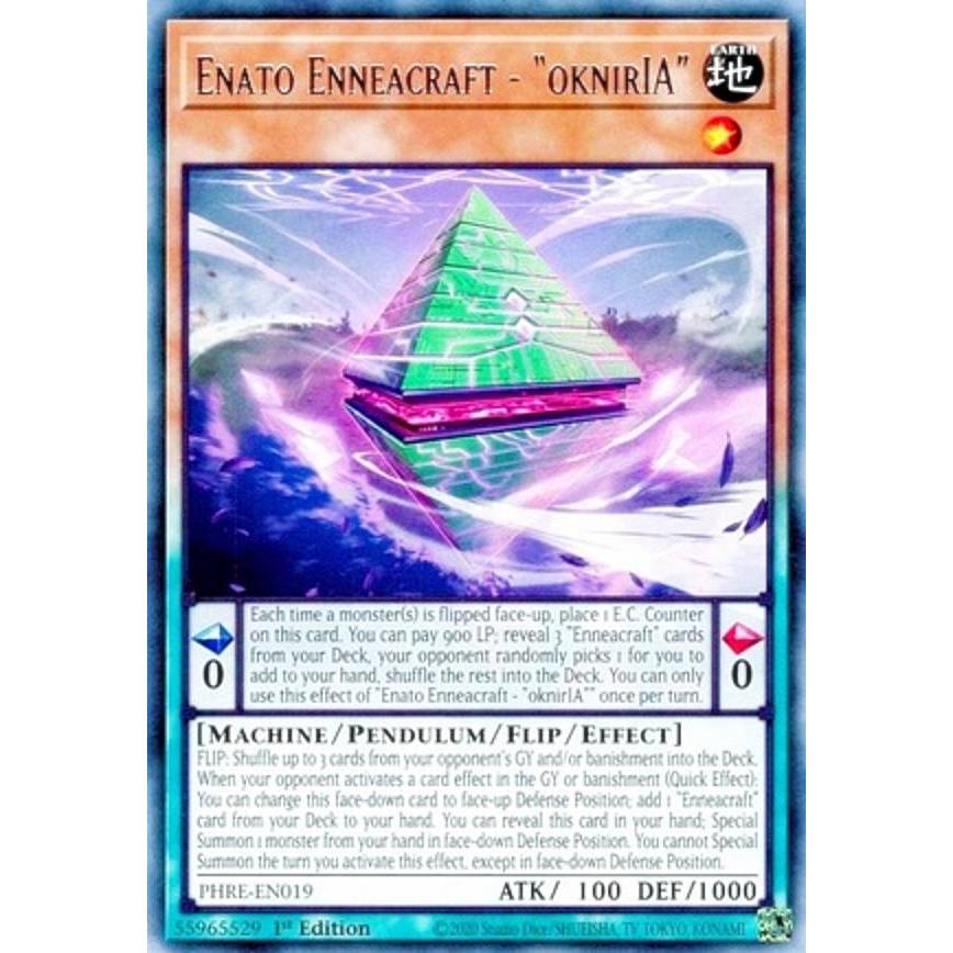 遊戯王 PHRE-EN019 糾罪巧θ’−「ｏｋｎｉｒＩＡ」 (英語版 1st Edition レア) Phantom Revenge | 
