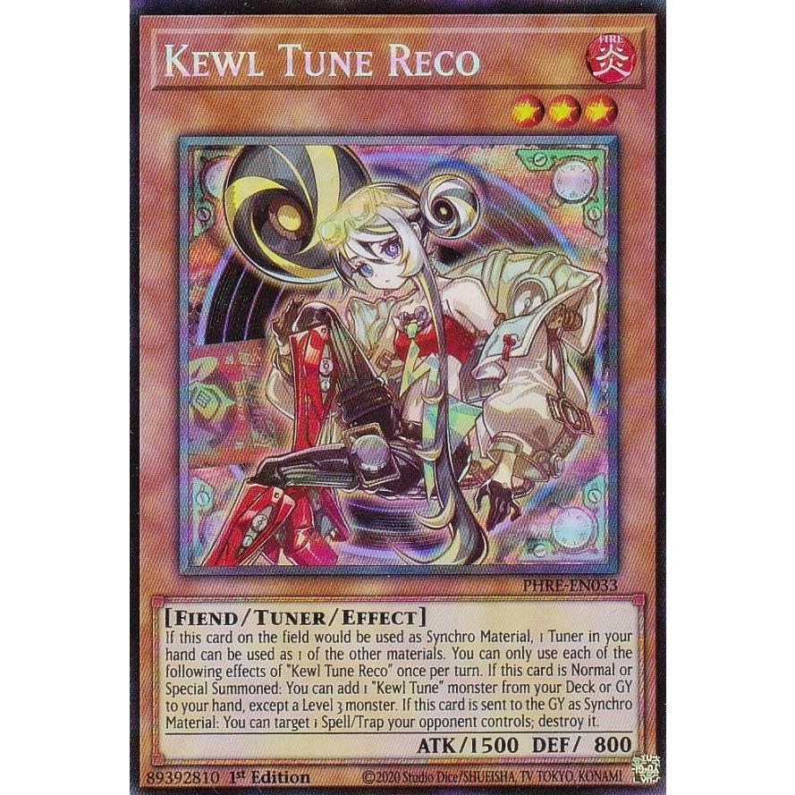 オマケ有り大特価‼️キラーチューン高レアセット 遊戯王 PHRE-EN033 キラーチューン・レコ (英語版 1st Edition