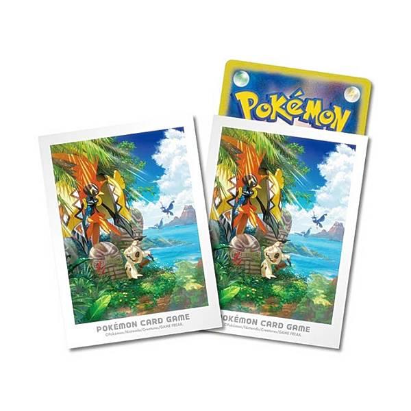【58枚】ウルトラ アローラ アドベンチャー デッキシールド ポケカ スリーブ ポケモンカードゲーム [デッキシールド /アローラの冒険 カプ・コケコ
