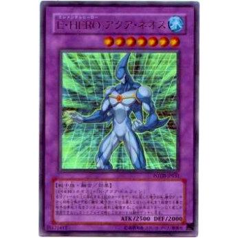 【プレイ用】遊戯王 POTD-JP031 E・HERO アクア・ネオス(日本語版 ウルトラレア)【中古】 | 