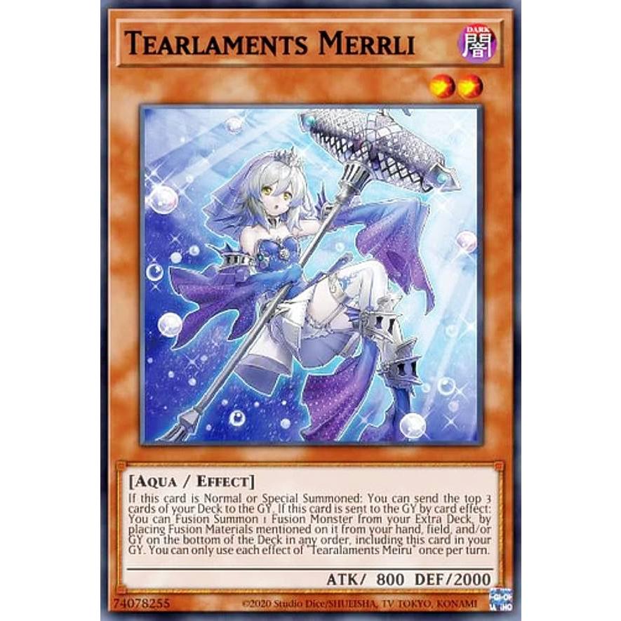 遊戯王 POTE-EN012 ティアラメンツ・メイルゥ Tearlaments Merrli