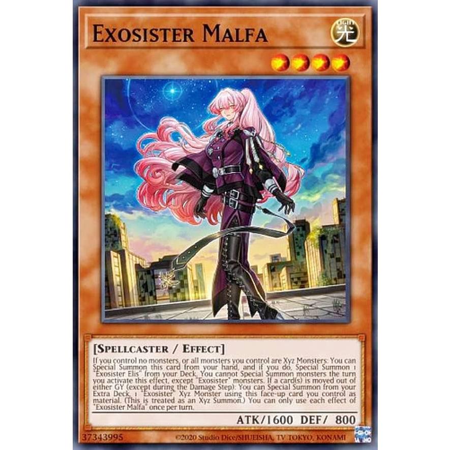遊戯王 POTE-EN025 エクソシスター・マルファ Exosister Martha (英語