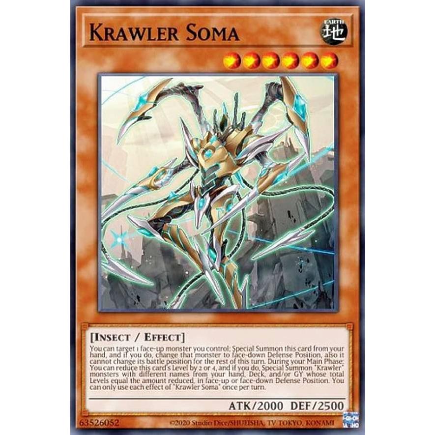 遊戯王 POTE-EN029 クローラー・ソゥマ Krawler Soma (英語版 1st