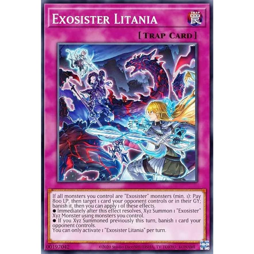 遊戯王 POTE-EN076 エクソシスター・リタニア Exosister Returnia