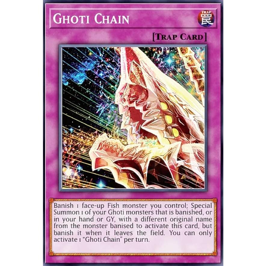 遊戯王 POTE-EN091 Ghoti Chain (英語版 1st Edition ノーマル) : トレカショップ LEAD. - 通販 ...