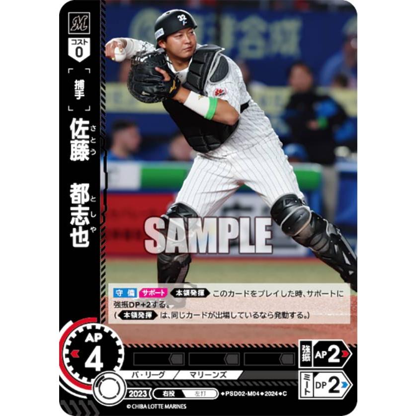 ドリームオーダー PSD02-M04 佐藤 都志也 千葉ロッテマリーンズ (C