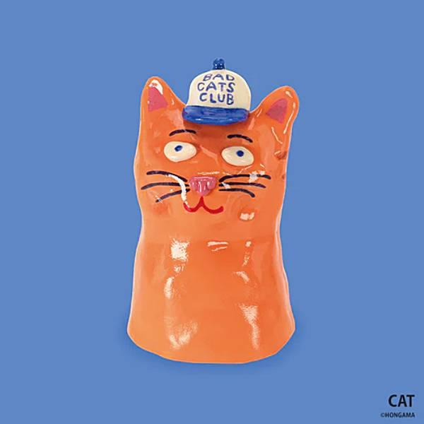 hongama ホンガマ　ゴースト　キャット　ネコ　ねこ　猫　cat 陶器 CAT】HONGAMA miniature collection : トレカショップ LEAD. - 通販