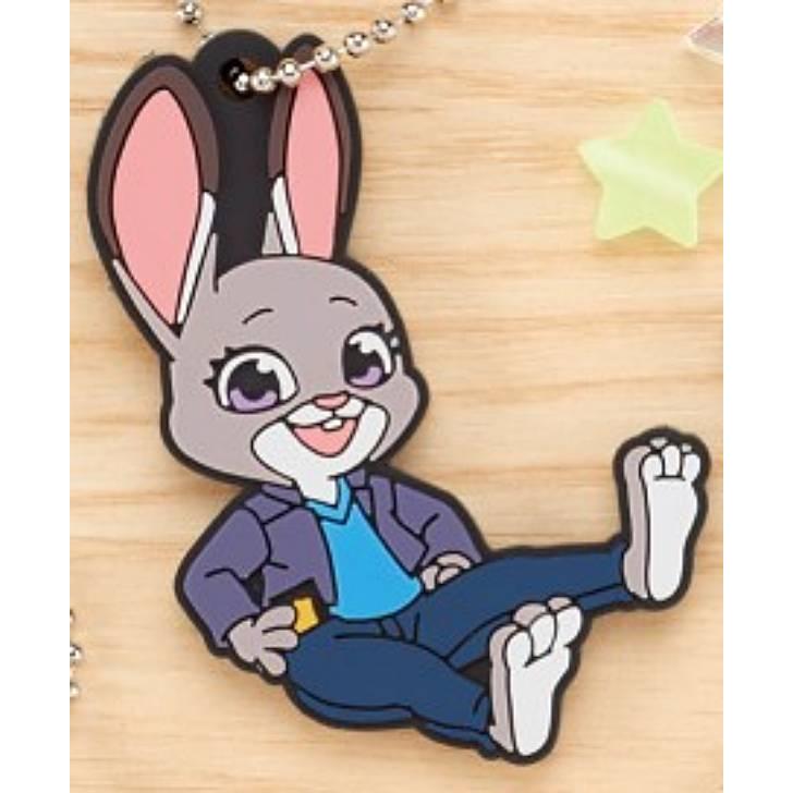 ジュディ・ホップス】でふぉラバ!ズートピア2 キーホルダー : トレカ