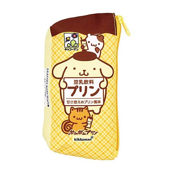 【豆乳飲料 プリン（ポムポムプリン コラボパッケージ）】キッコーマン豆乳 豆乳ミニポーチ 4杯目（Yahoo!・トレカショップ LEAD.）