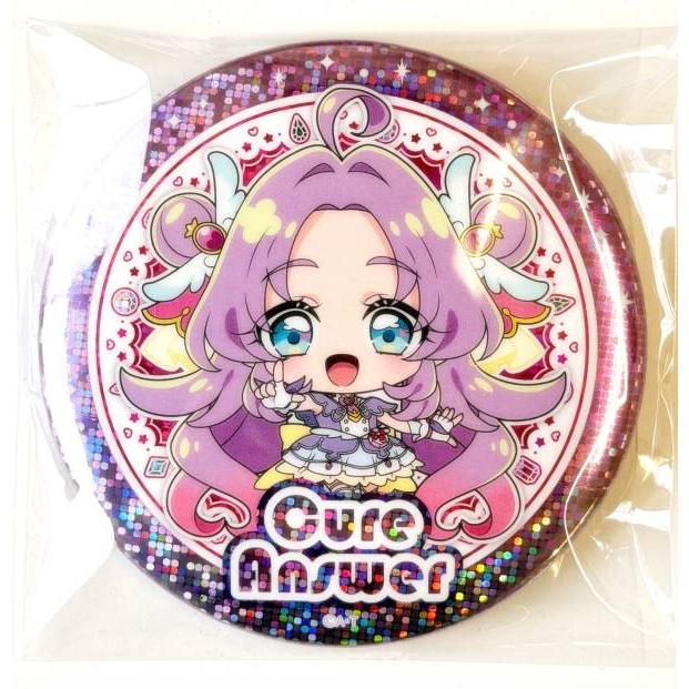 名探偵プリキュア BIGホログラム缶バッジ キュアアンサー 等身 SD キュアアンサー (SDキャラ) 】 名探偵プリキュア BIGホログラム缶