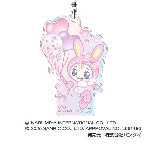ベリエちゃん(エンジェル)】オーロラアクリルキーホルダー メゾピアノ