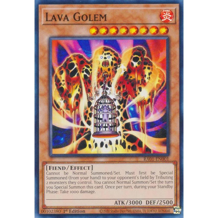 遊戯王 RA01-EN001 溶岩魔神ラヴァ・ゴーレム Lava Golem (英語 遊戯王 RA01-EN001 溶岩魔神ラヴァ・ゴーレム Lava Golem (英語