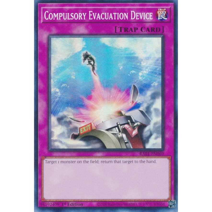 遊戯王 RA01-EN069 強制脱出装置 Compulsory Evacuation Device (英語 
