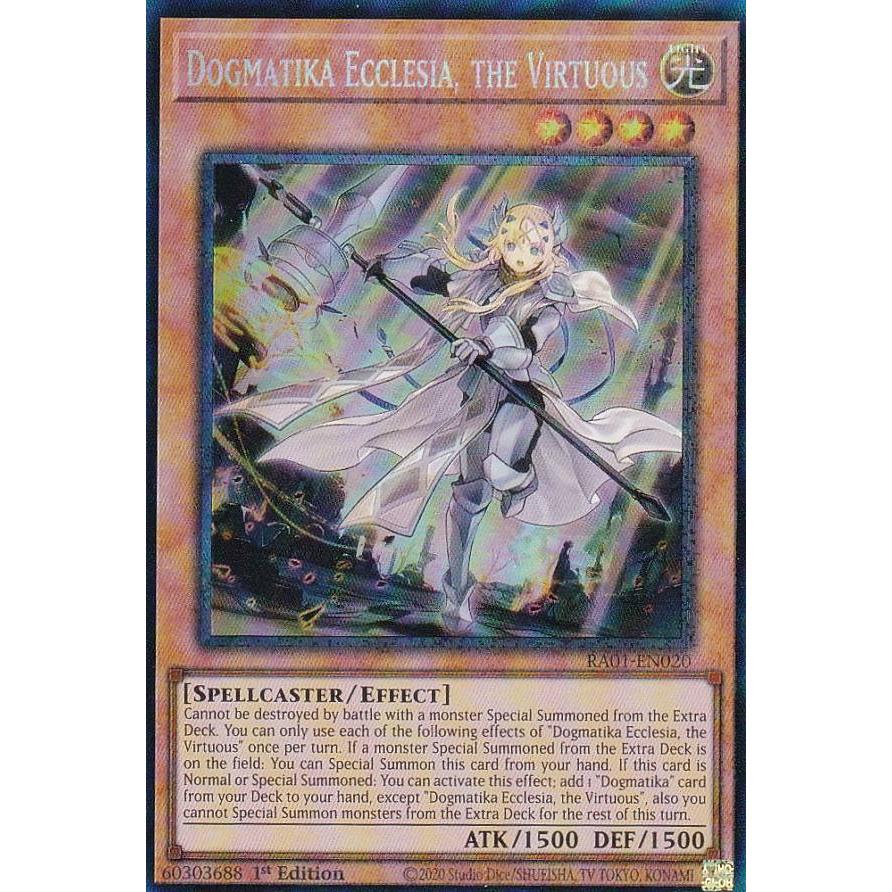 遊戯王 RA01-EN020 教導の聖女エクレシア Dogmatika Ecclesia