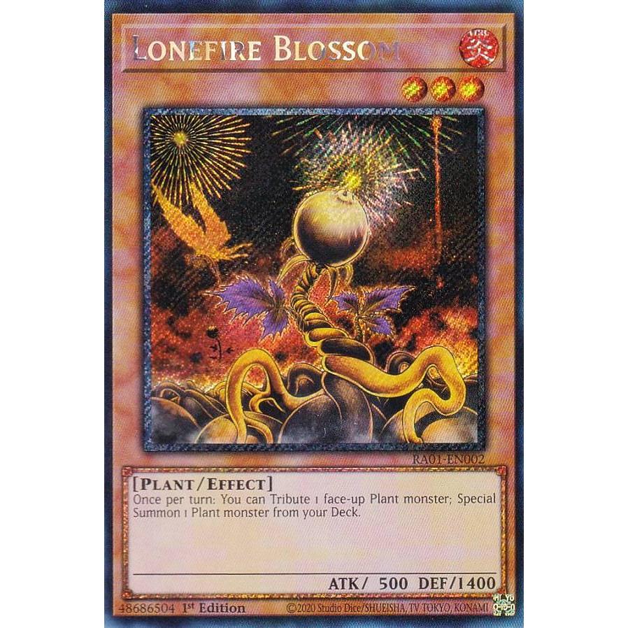 遊戯王 RA01-EN002 ローンファイア・ブロッサム Lonefire Blossom