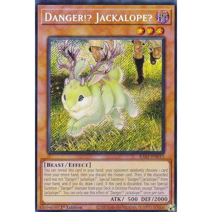 遊戯王 RA01-EN013 未界域のジャッカロープ Danger!? Jackalope? (英語