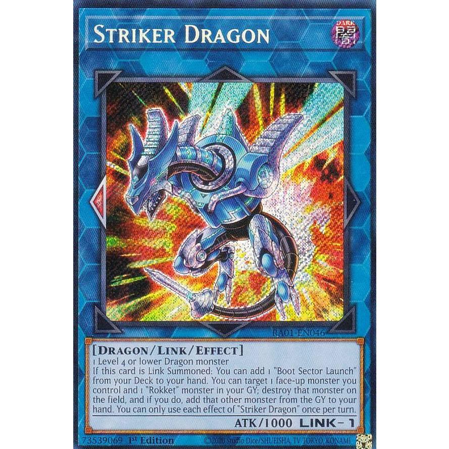 遊戯王 RA01-EN046 ストライカー・ドラゴン Striker Dragon (英語版