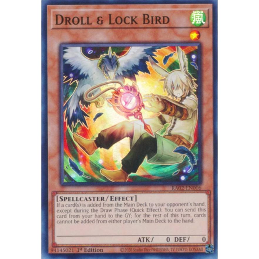 イラスト違い】遊戯王 RA02-EN006 ドロール&ロックバード (英語 イラスト違い】遊戯王 RA02-EN006 ドロール&ロックバード (英語